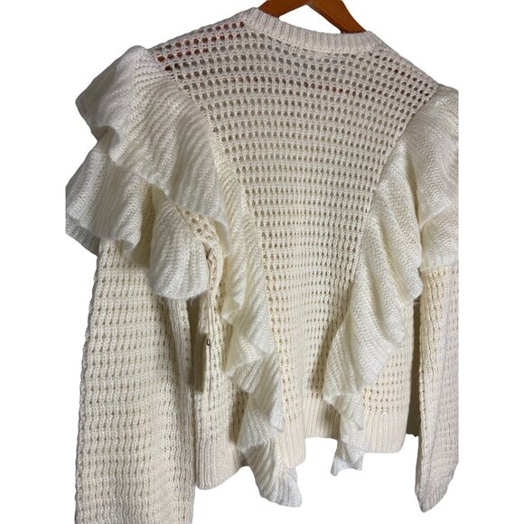 NWT Tularosa Palmelra Sweater Ivory Knit-sz XS - Picture 6 of 10